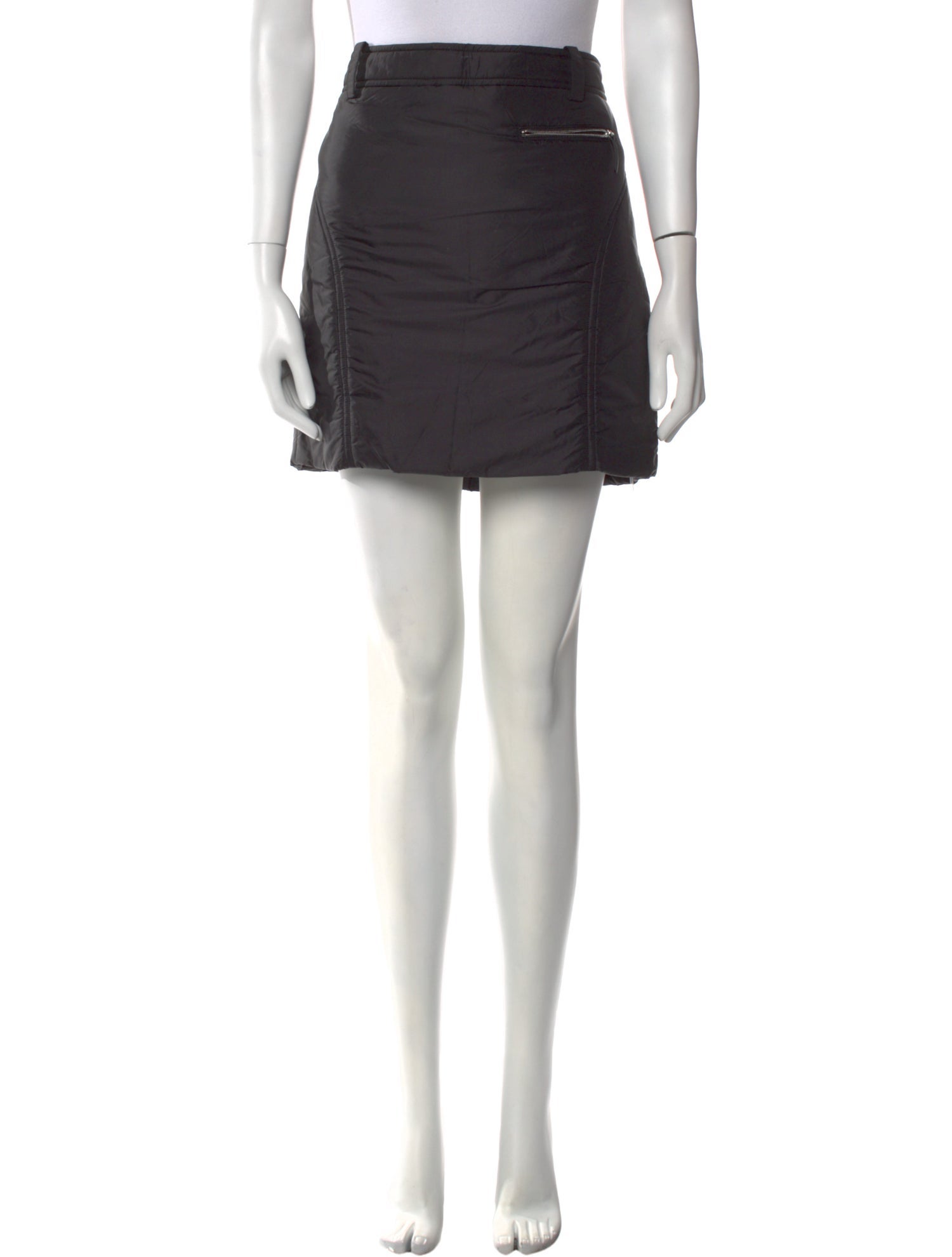 Khaite Nylon Mini Skirt