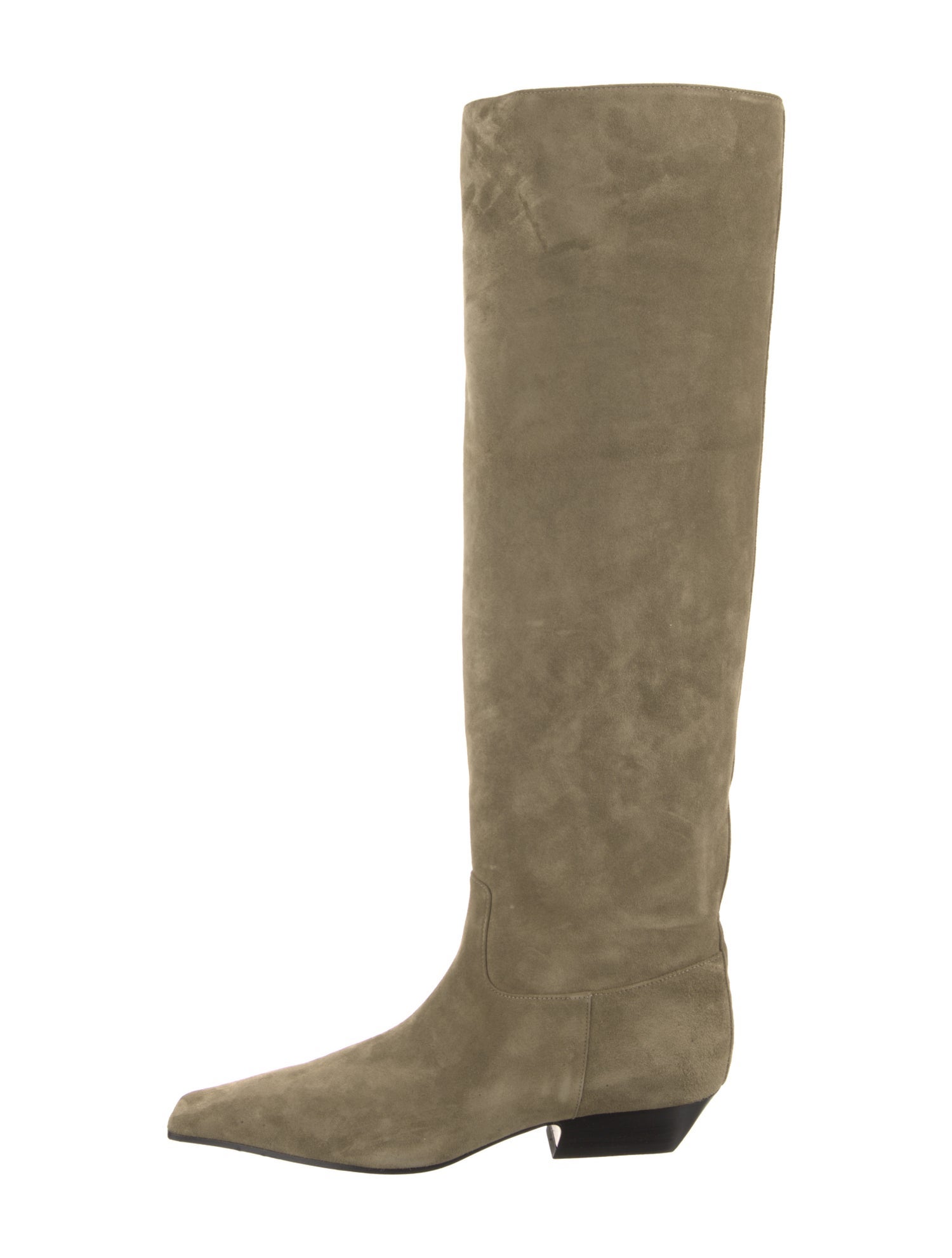 Khaite Suede Riding Boots