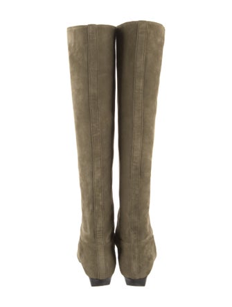 Khaite Suede Riding Boots