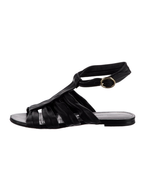Khaite Leather Gladiator Sandals