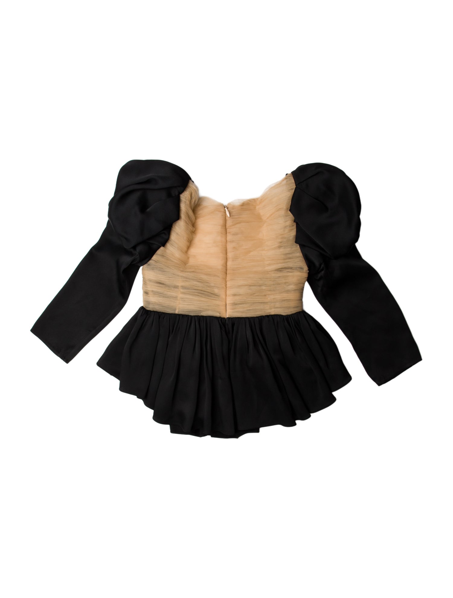 Khaite Strapless Crop Top