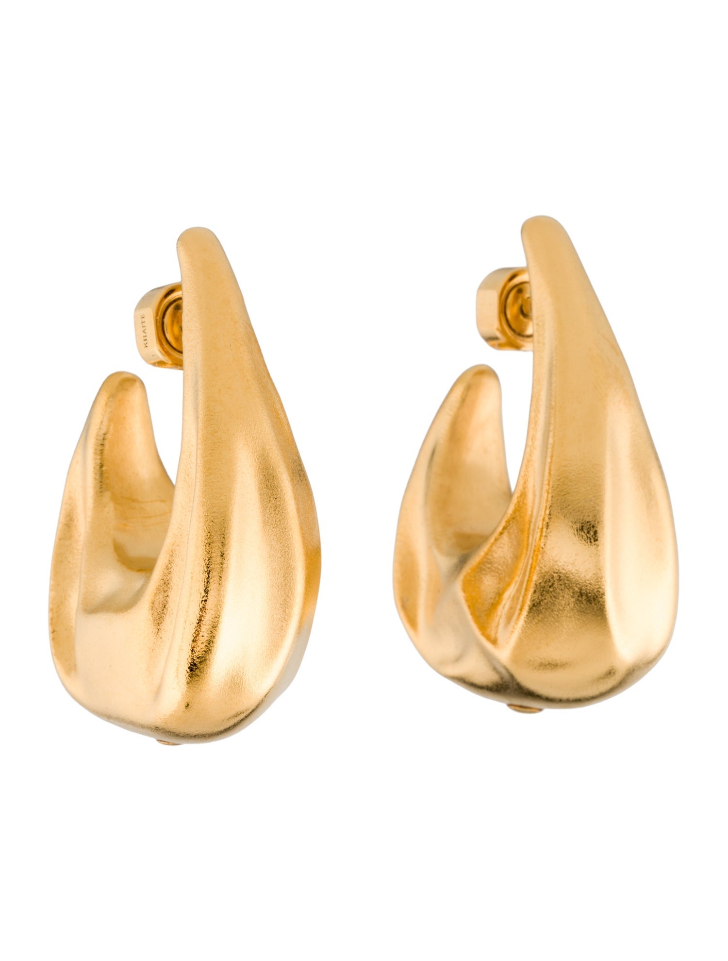 Khaite Olivia Medium Hoop Earrings