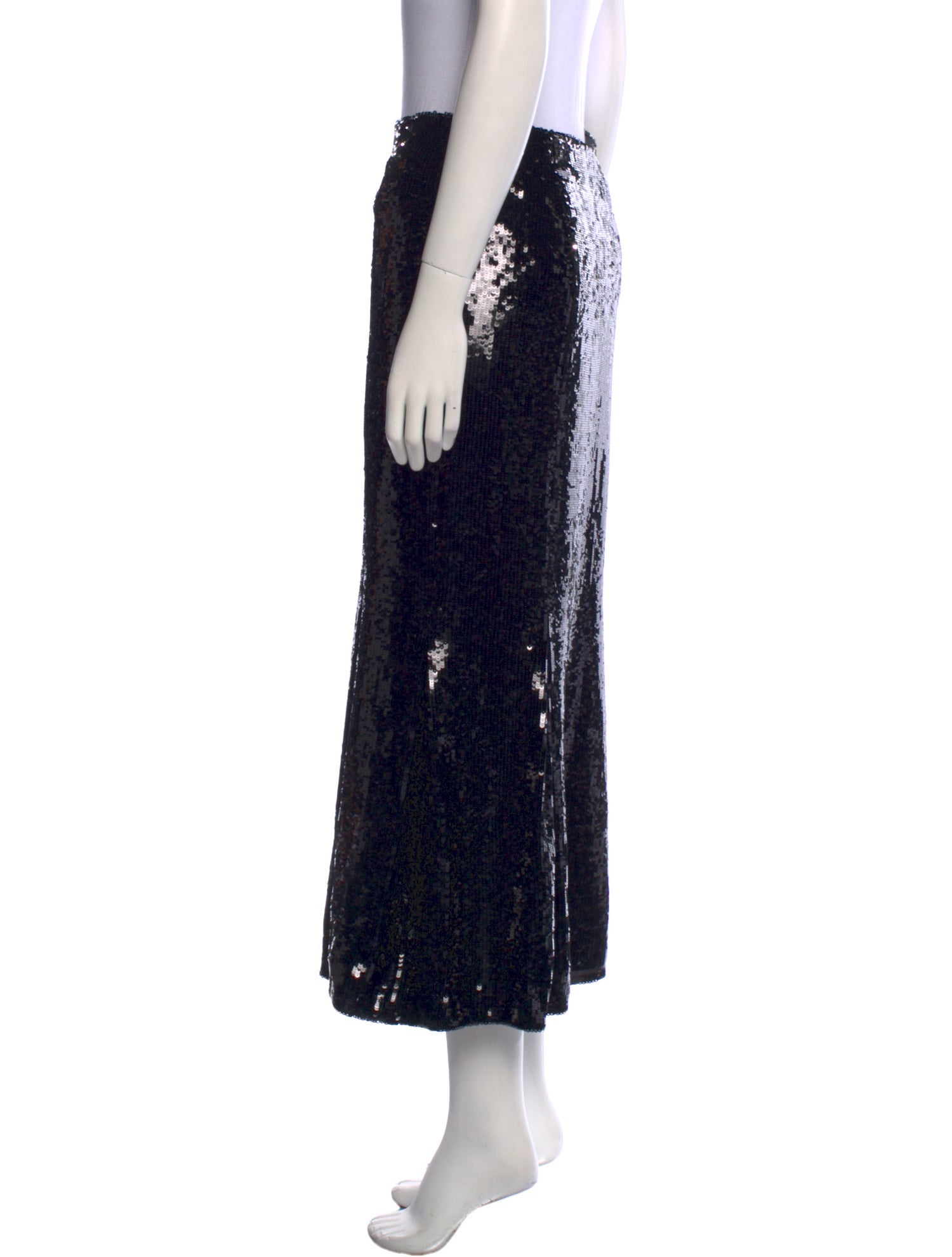 Khaite Sequin Embellishments Long Skirt