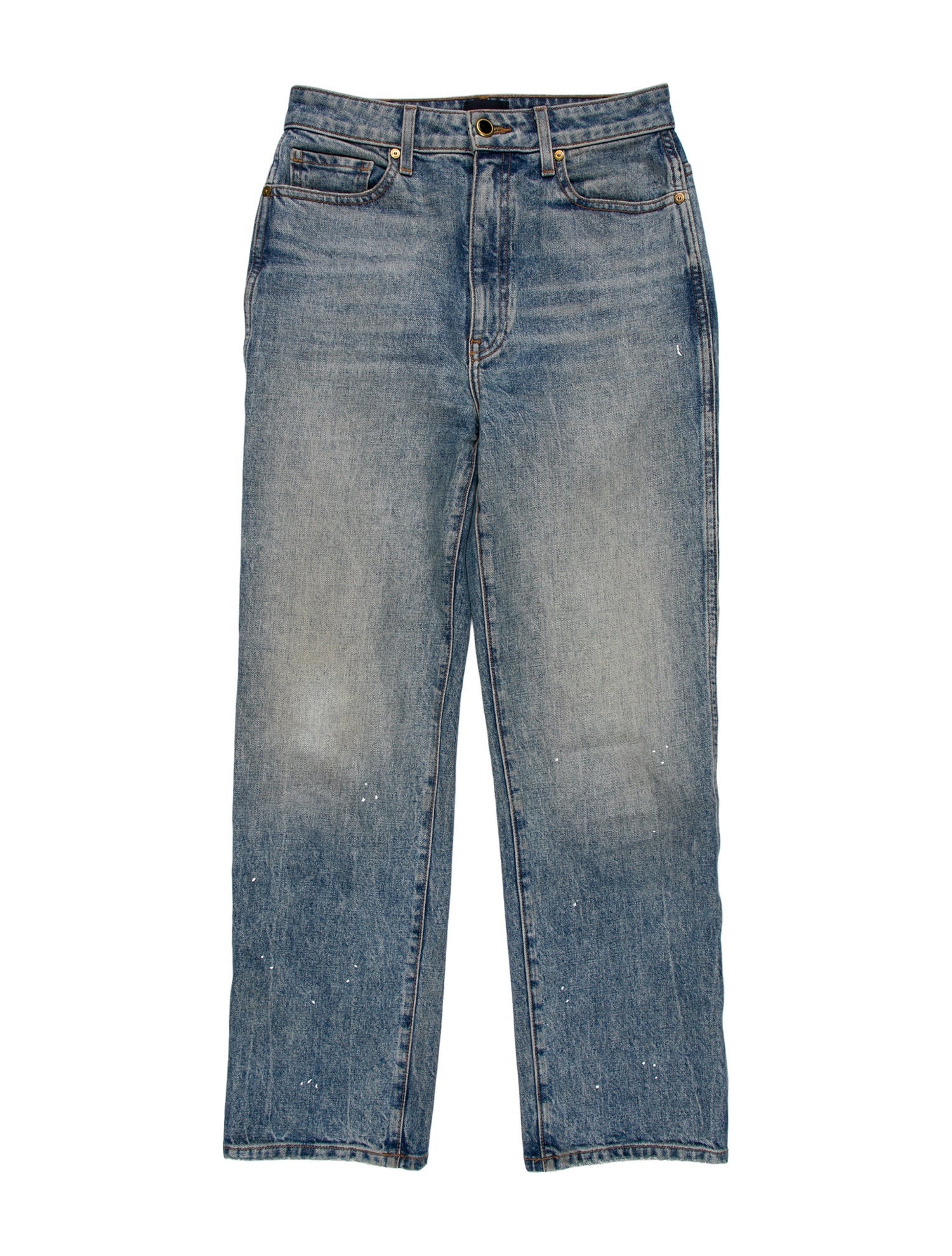 Khaite Straight-Leg Jeans