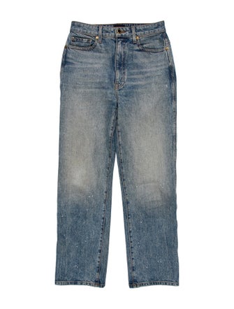 Khaite Straight-Leg Jeans