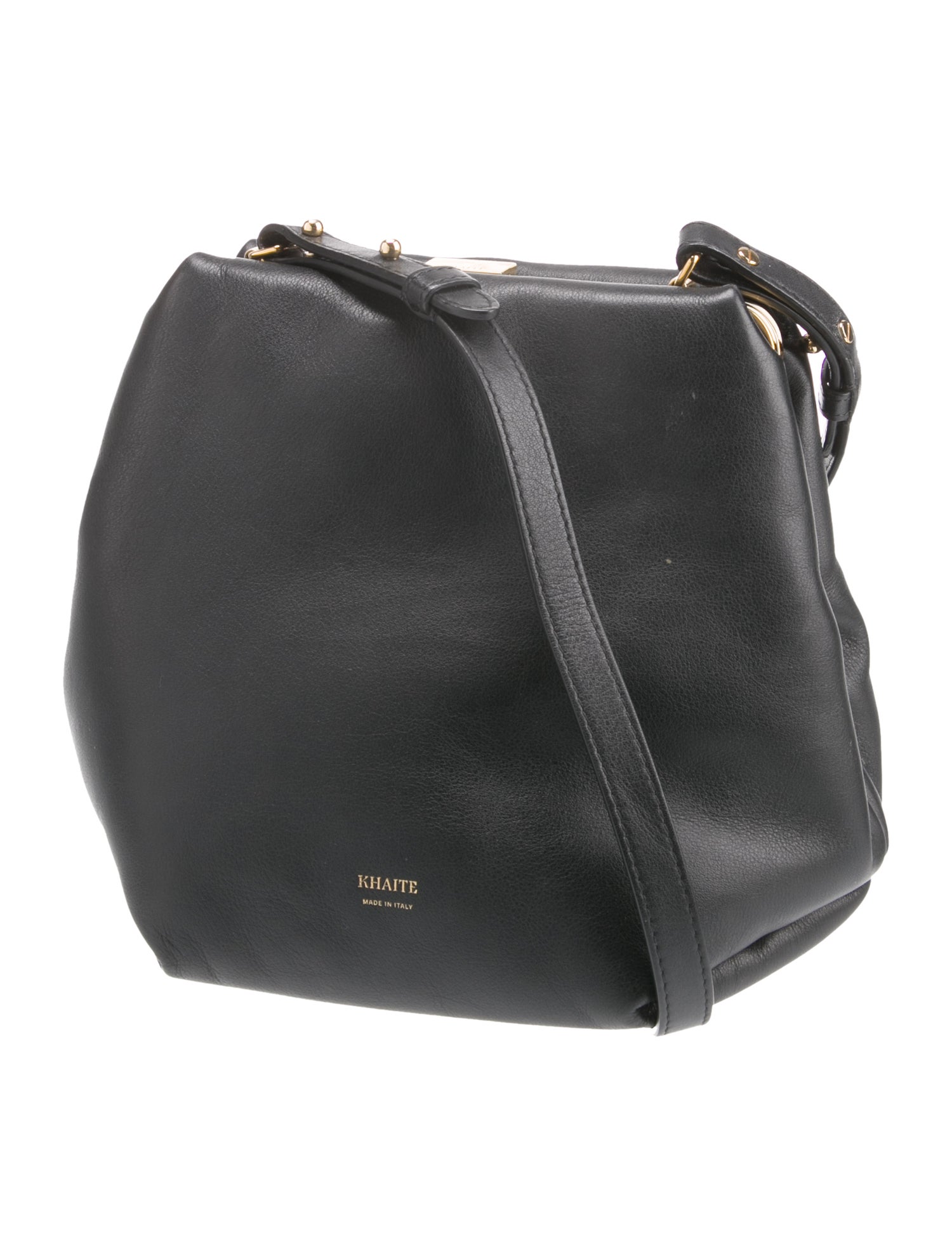 Khaite Leather Crossbody Bag