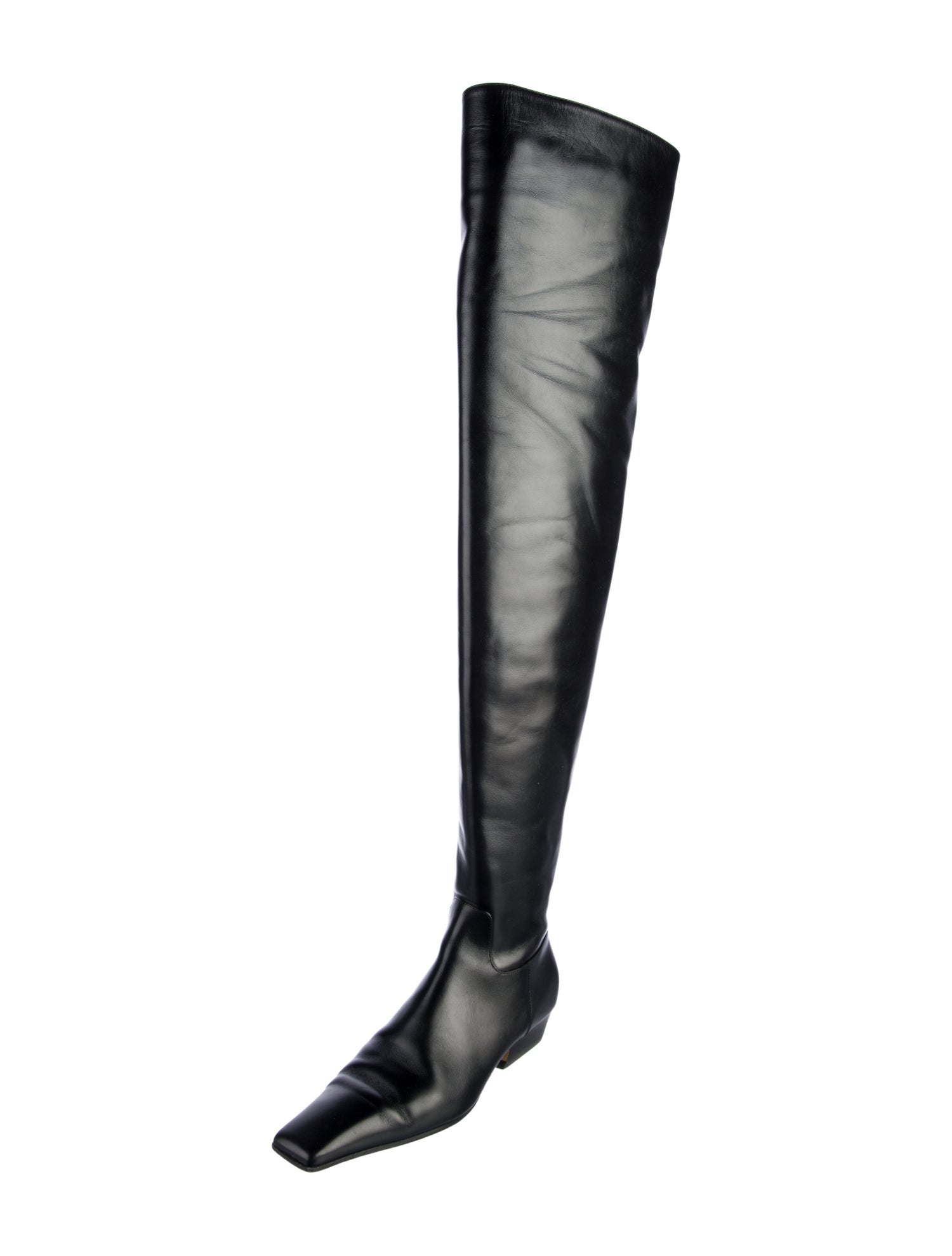 Khaite Leather Boots