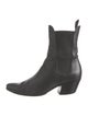 Khaite Leather Chelsea Boots