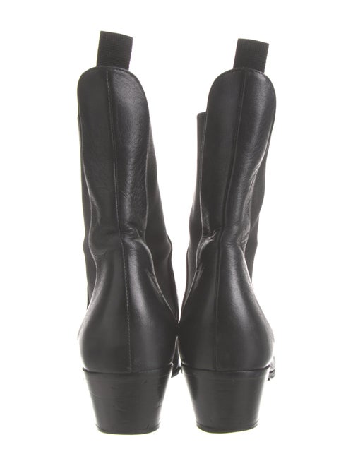 Khaite Leather Chelsea Boots