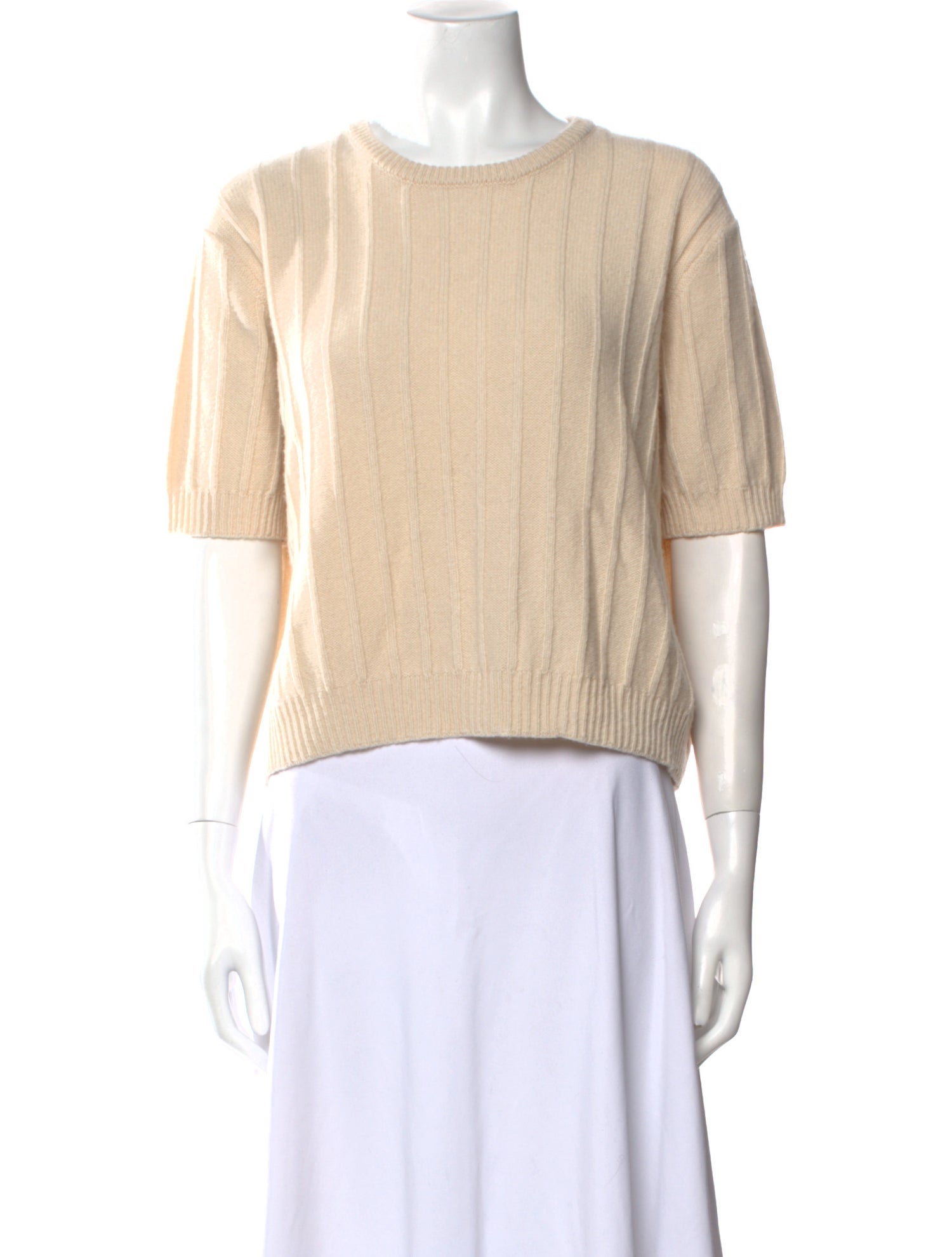 Khaite Cashmere Scoop Neck Sweater