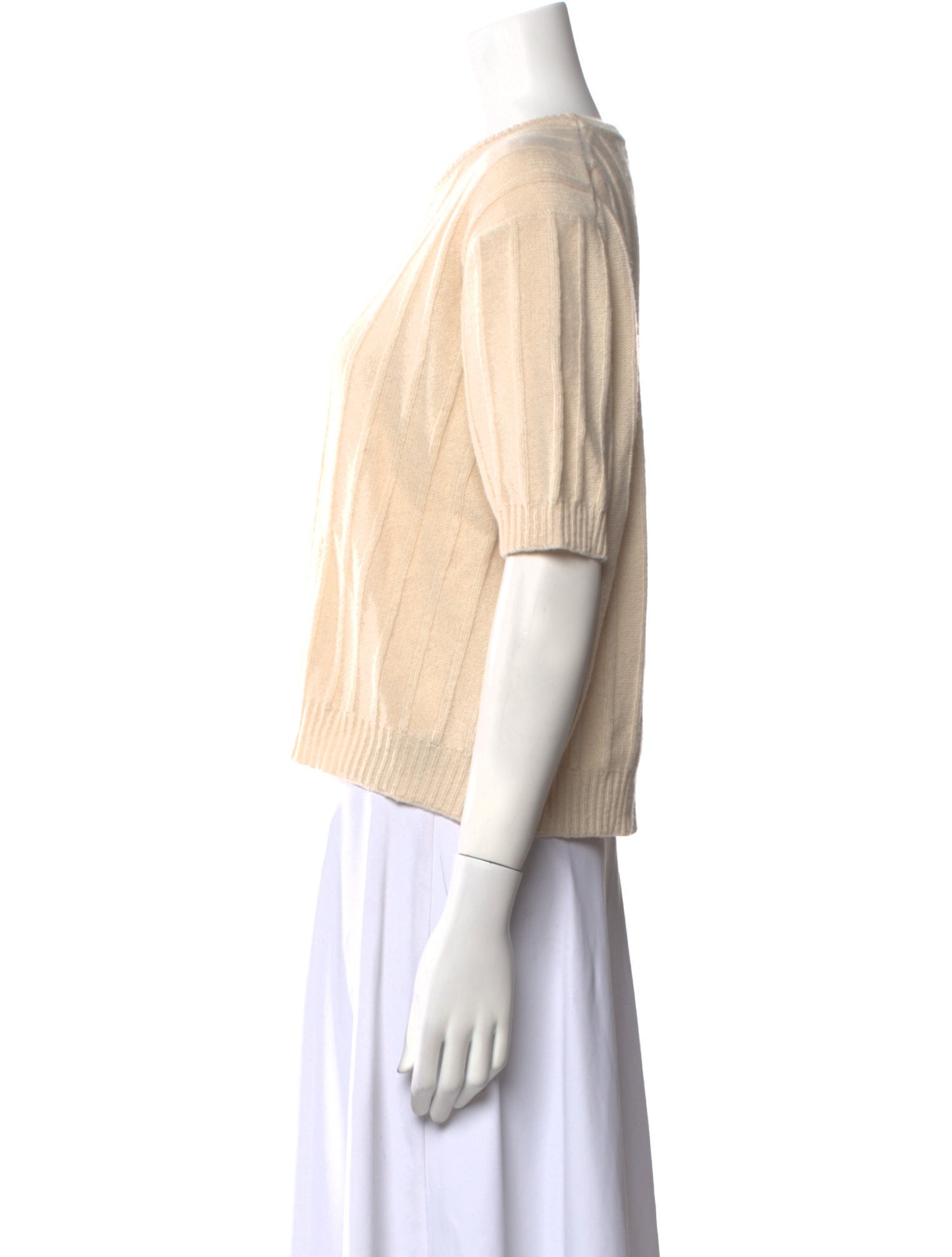 Khaite Cashmere Scoop Neck Sweater