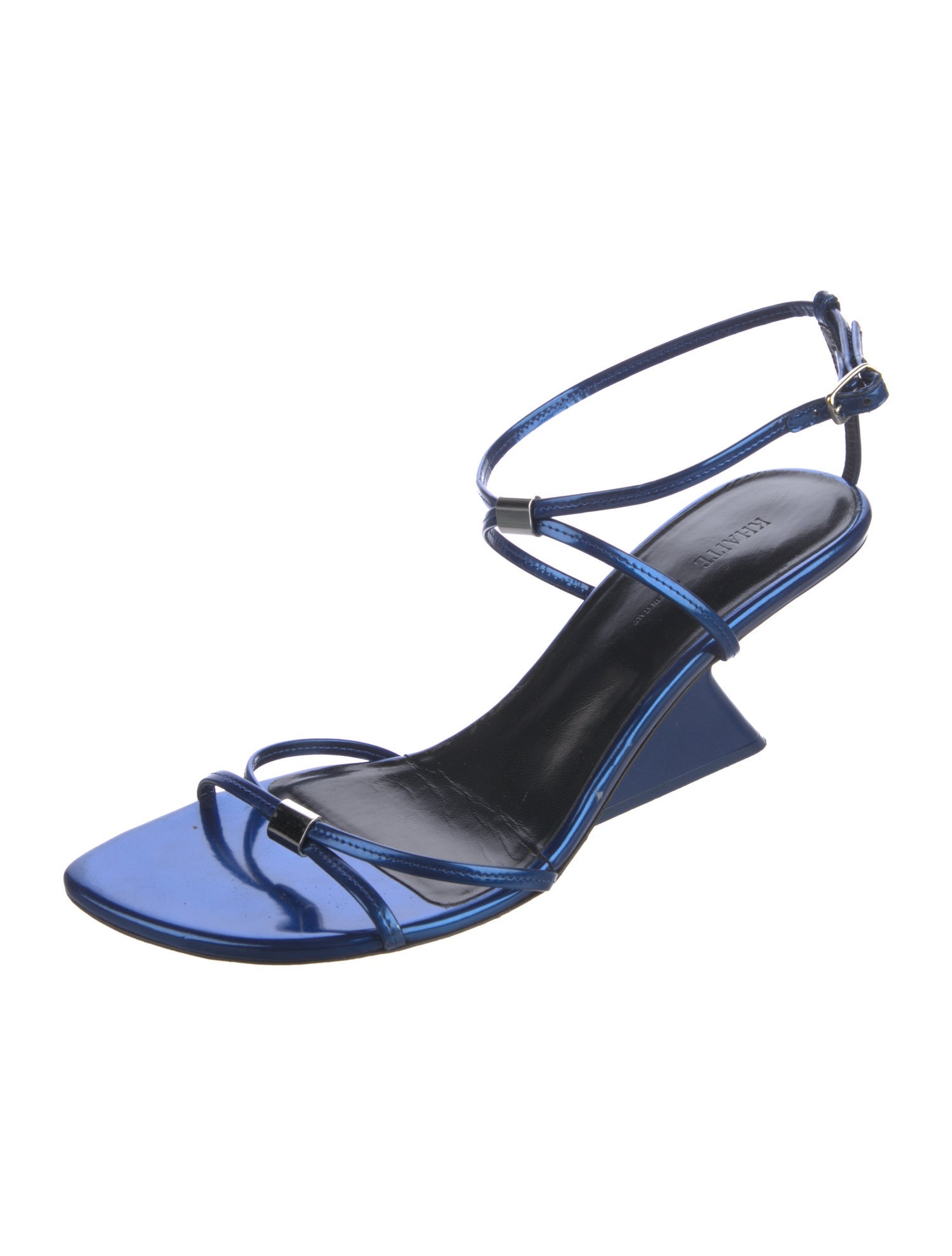 Khaite Patent Leather Sandals