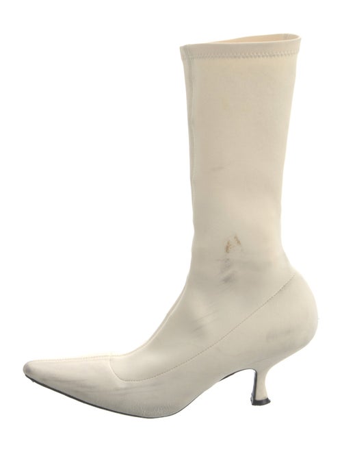 Khaite Leather Sock Boots