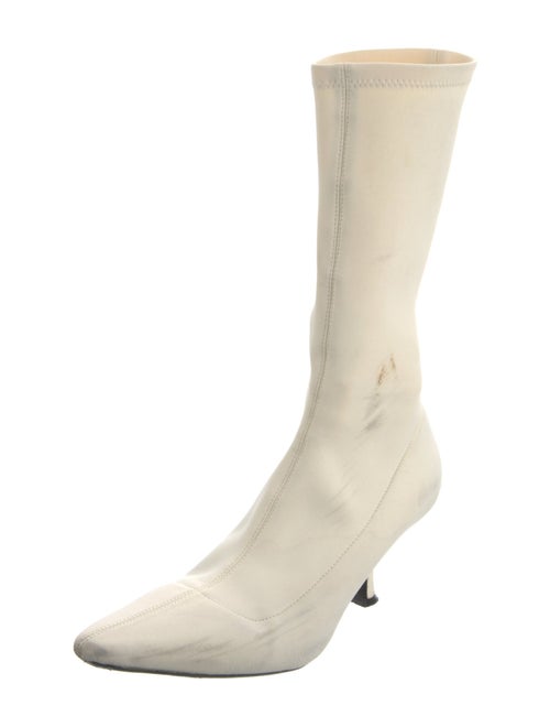 Khaite Leather Sock Boots