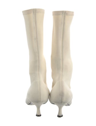 Khaite Leather Sock Boots