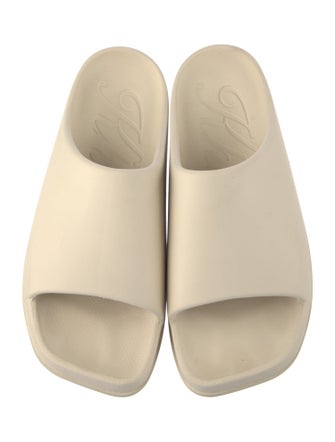 Khaite Rubber Slides