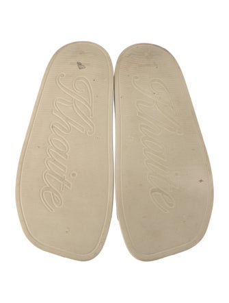 Khaite Rubber Slides