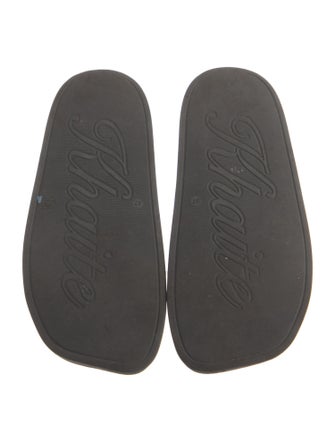 Khaite Rubber Slides