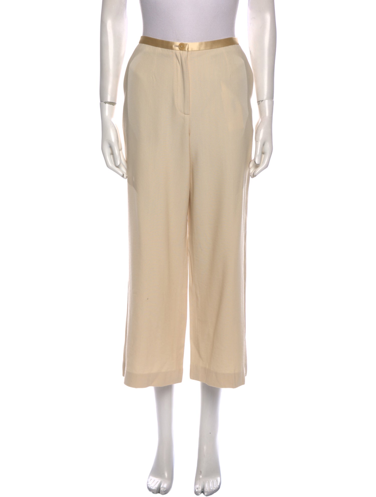 Khaite Virgin Wool Wide Leg Pants