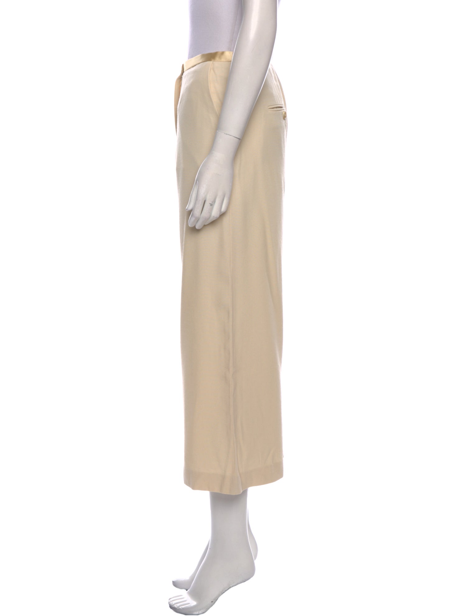 Khaite Virgin Wool Wide Leg Pants