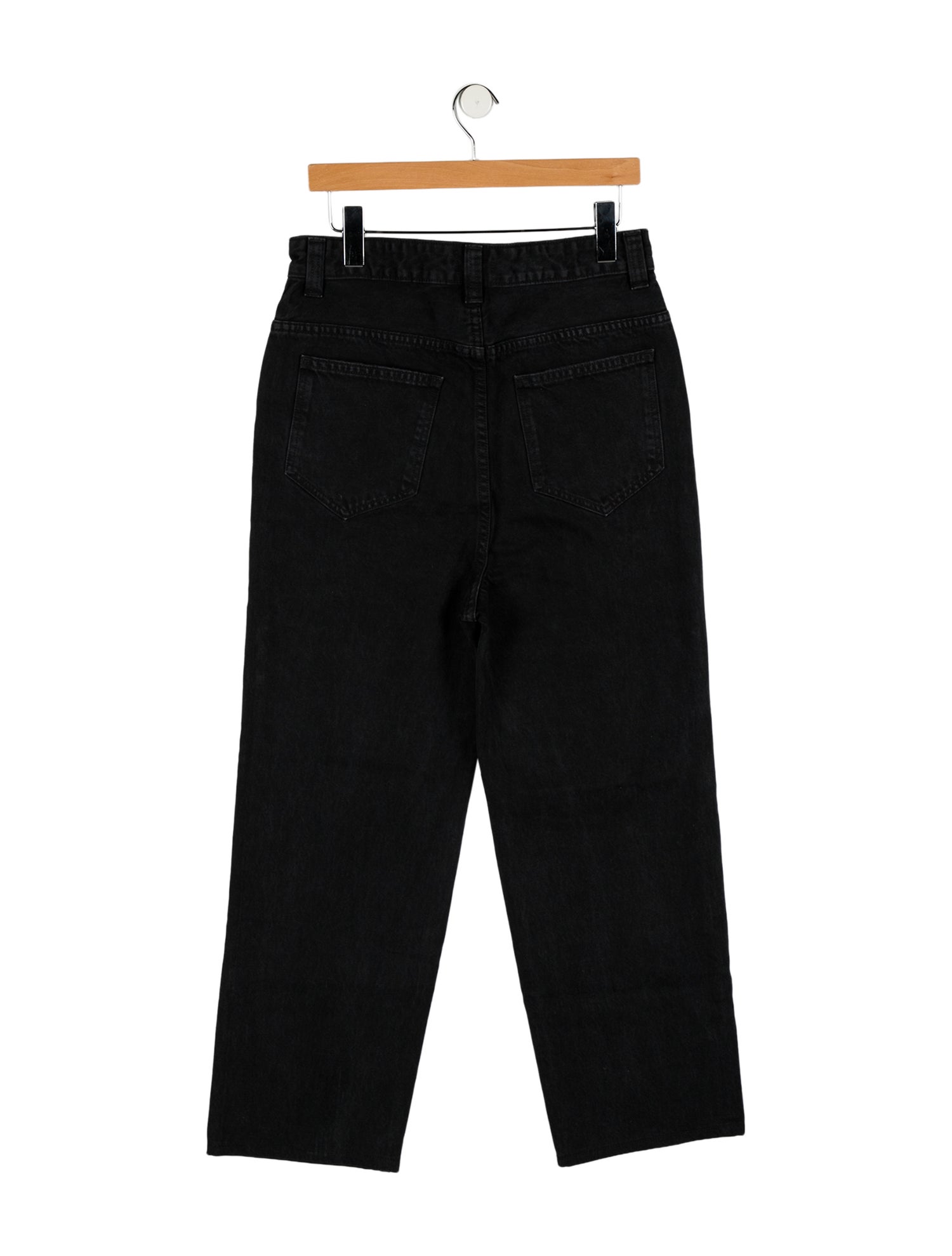 Khaite High-Rise Wide Leg Jeans