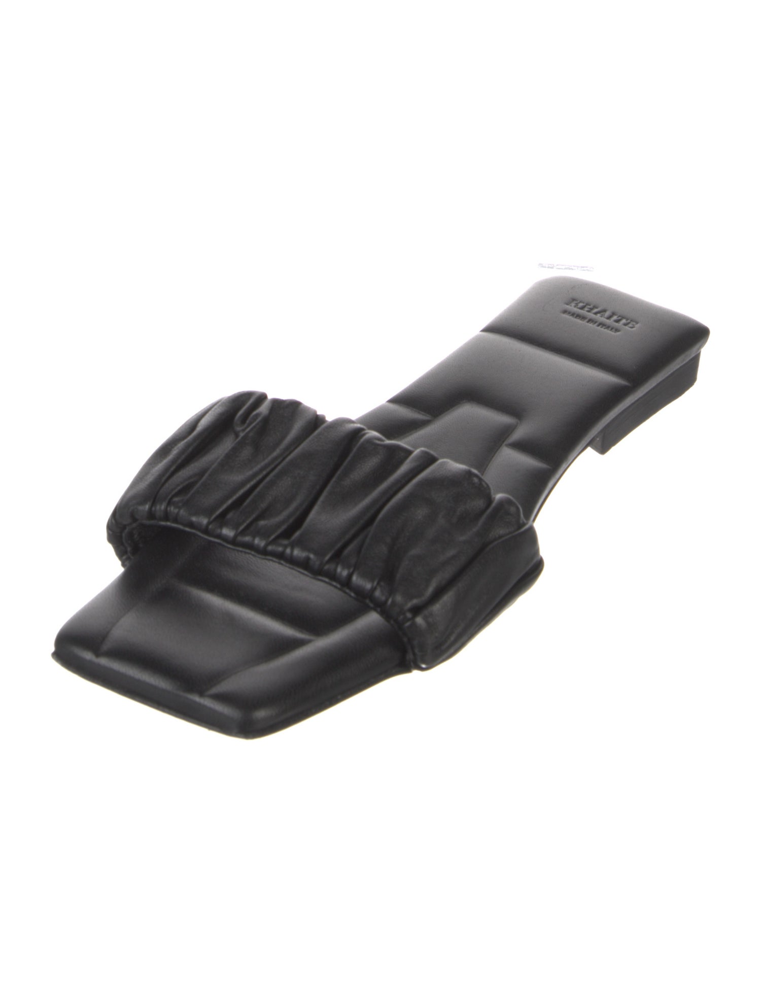 Khaite Leather Slides