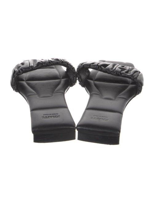 Khaite Leather Slides