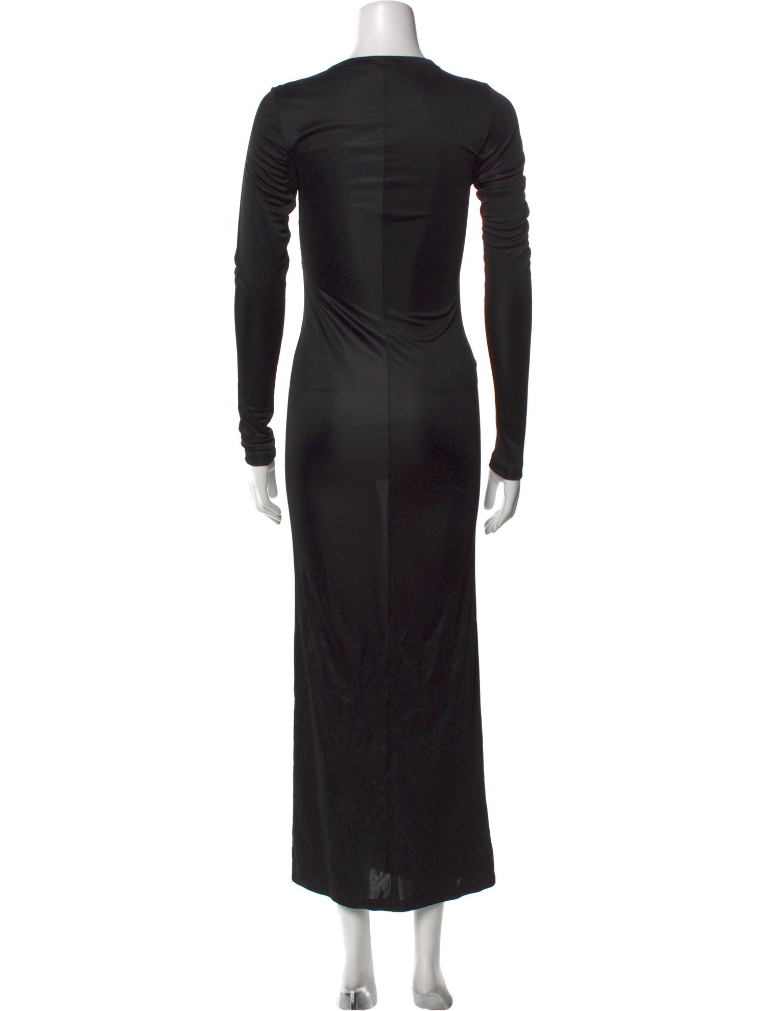 Khaite Crew Neck Long Dress