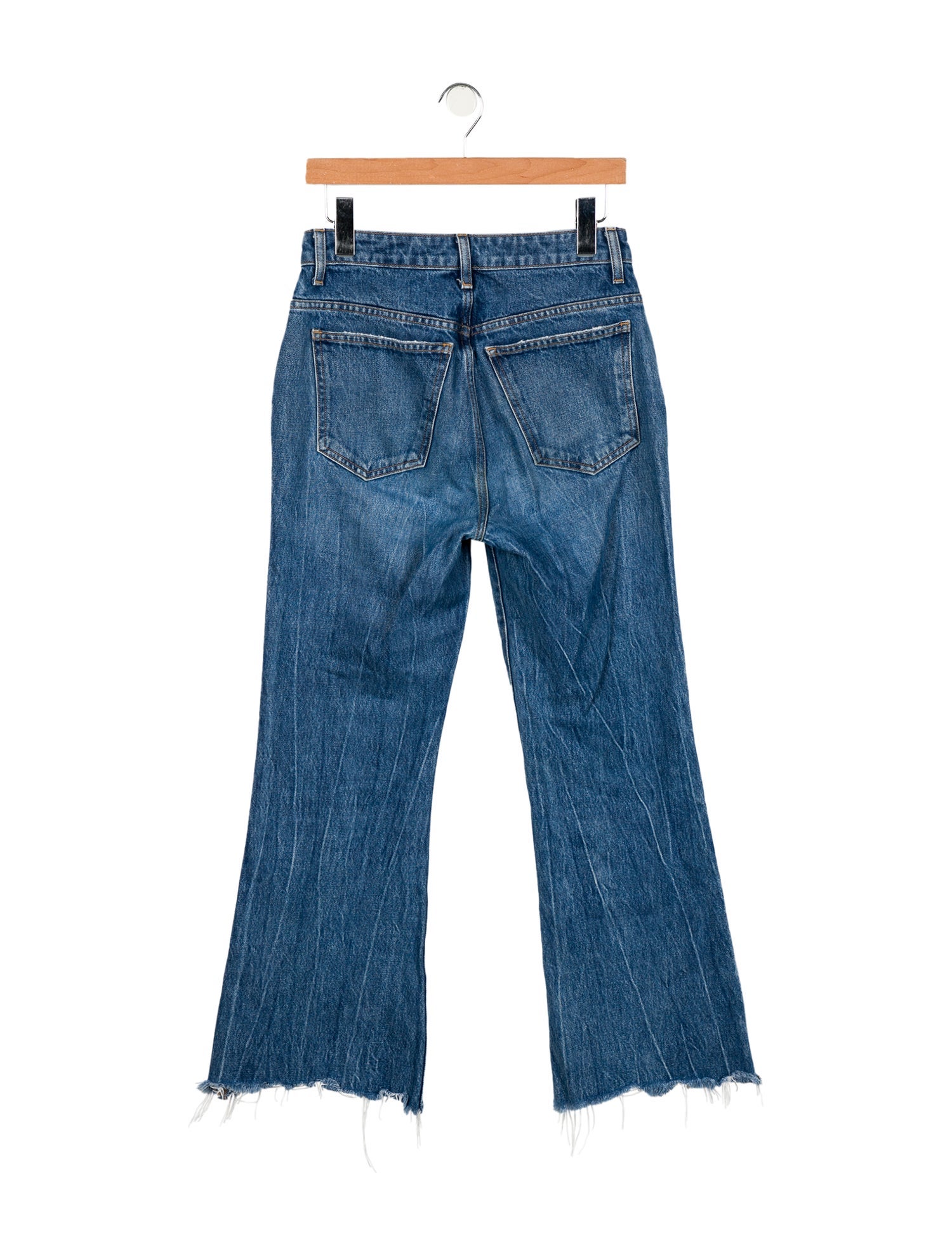 Khaite アルヒ ハイウエスト シンス 1122908099 099 Khaite High-Rise Wide Leg Jeans - Blue, 11