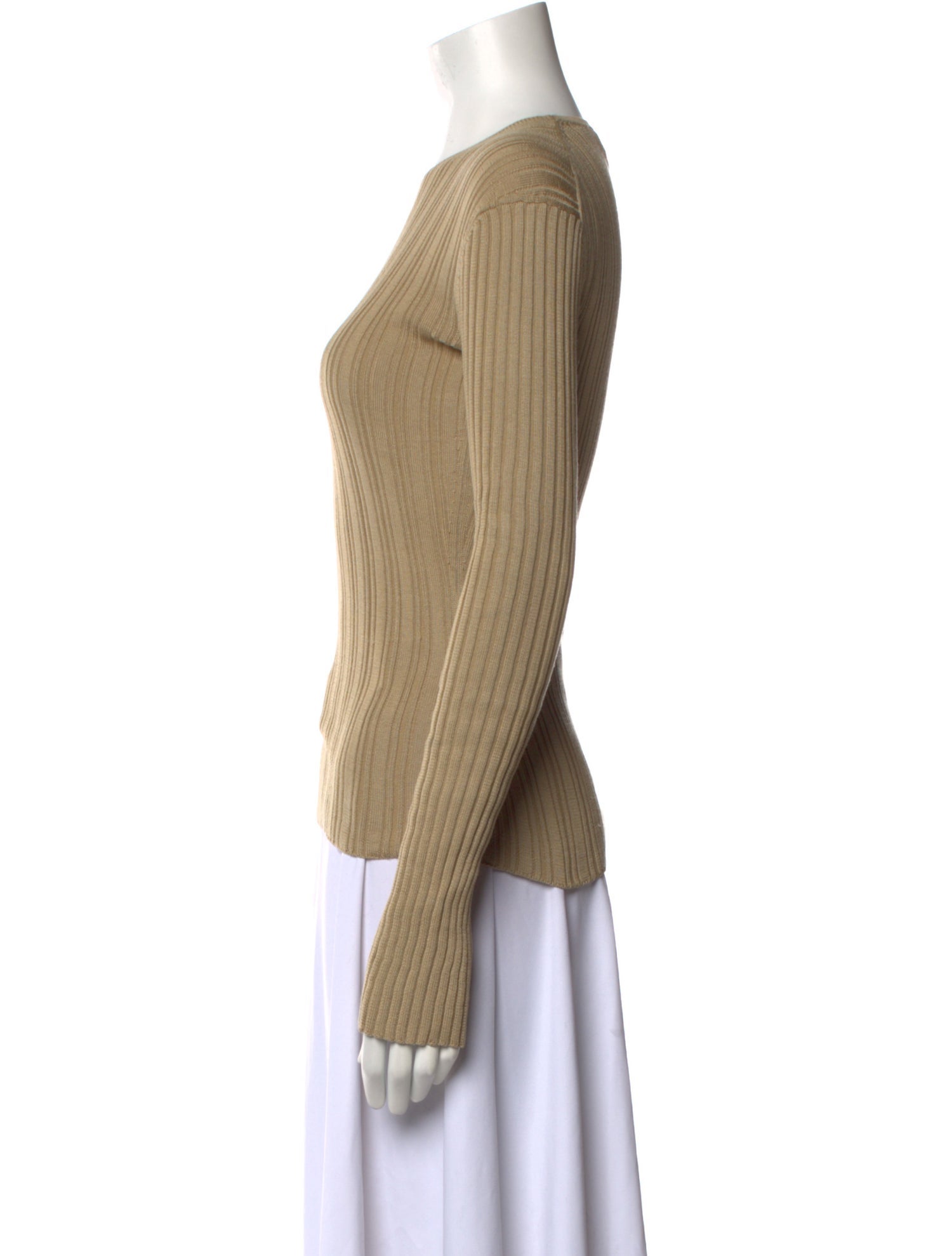 Khaite Silk Crew Neck Sweater