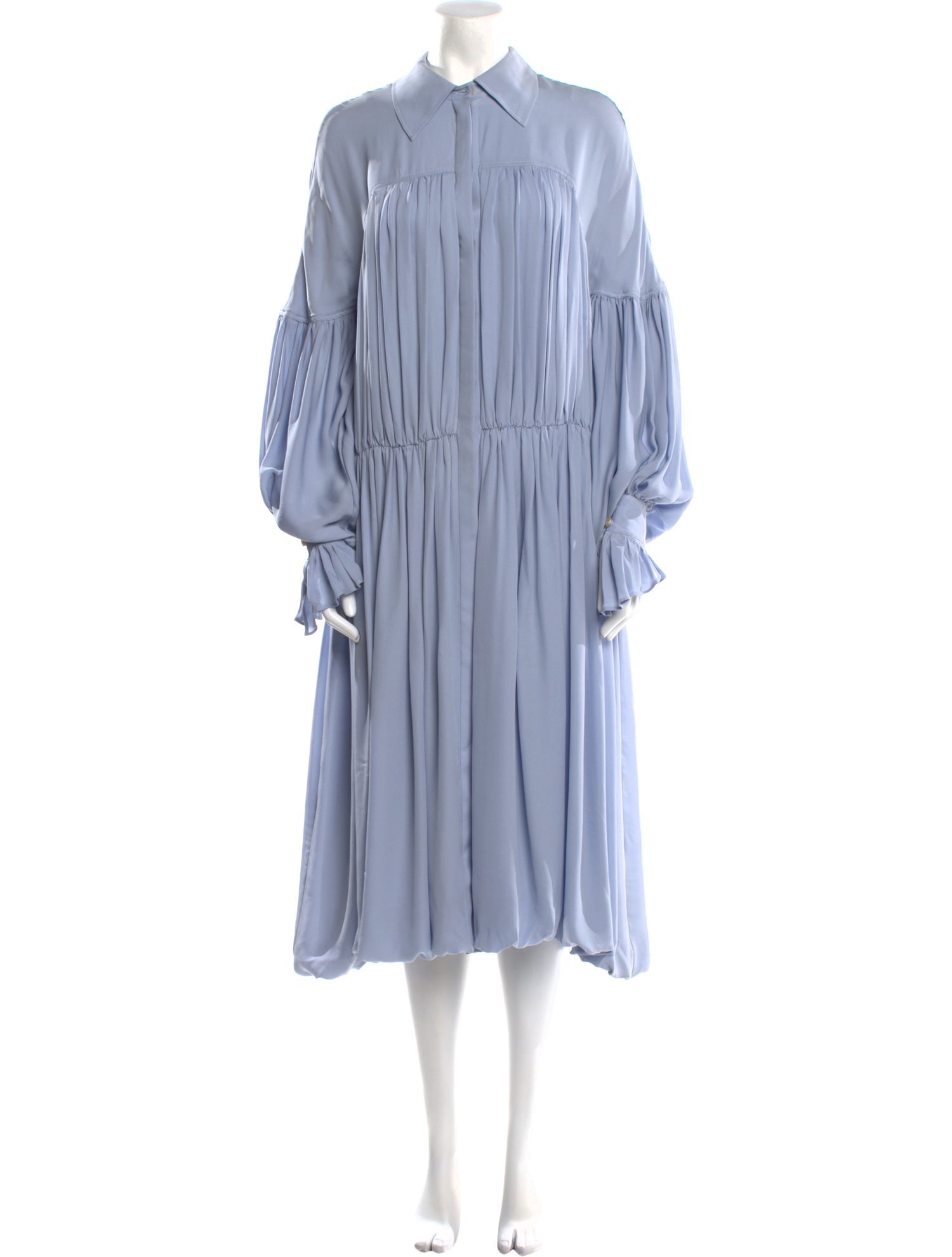 Khaite Silk Midi Length Dress