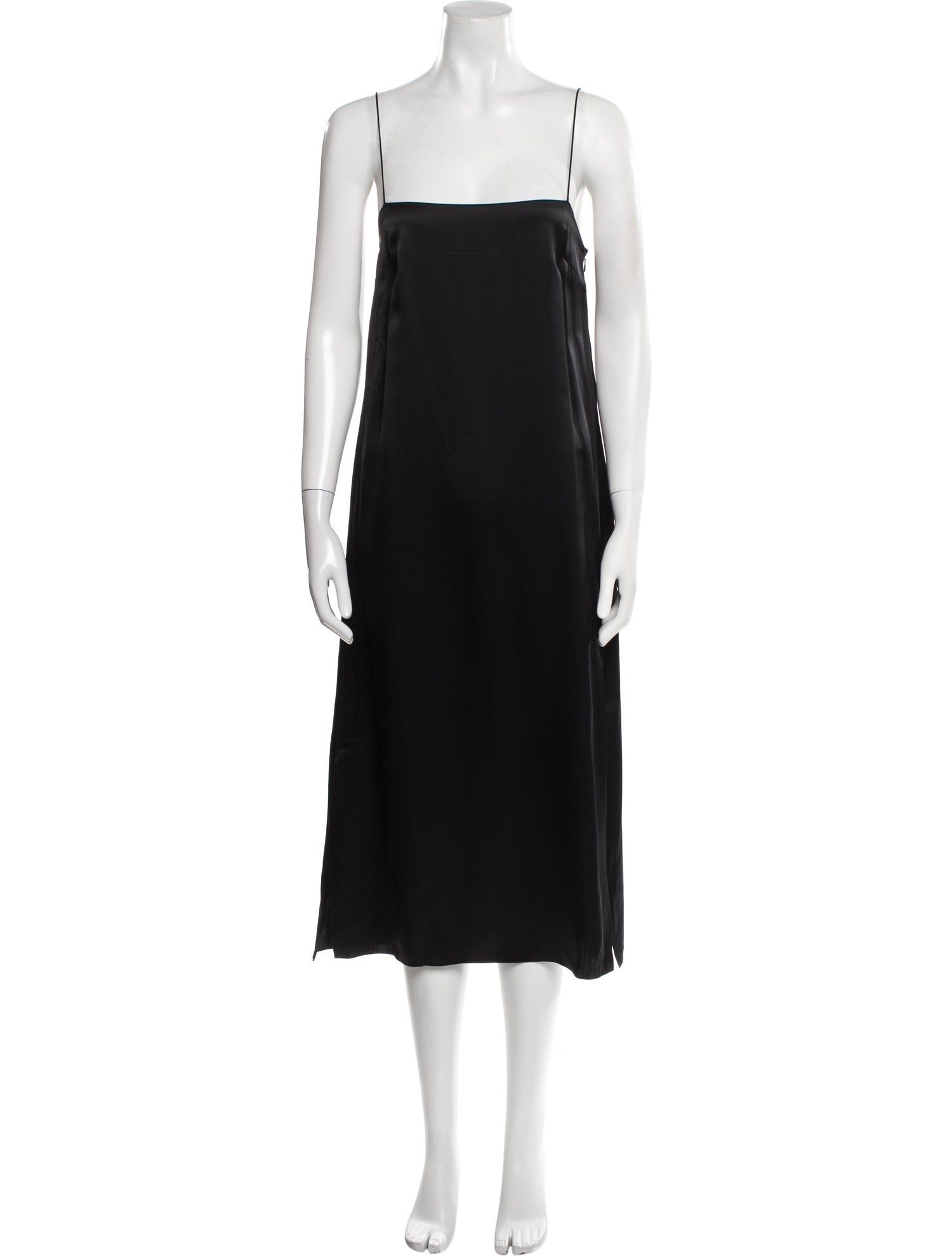 Khaite Silk Midi Length Dress