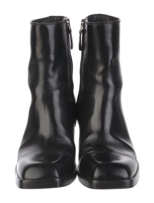 Khaite Leather Sock Boots