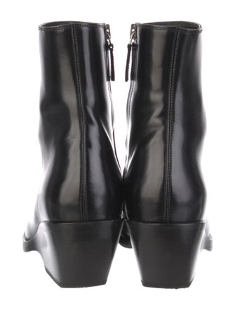 Khaite Leather Sock Boots