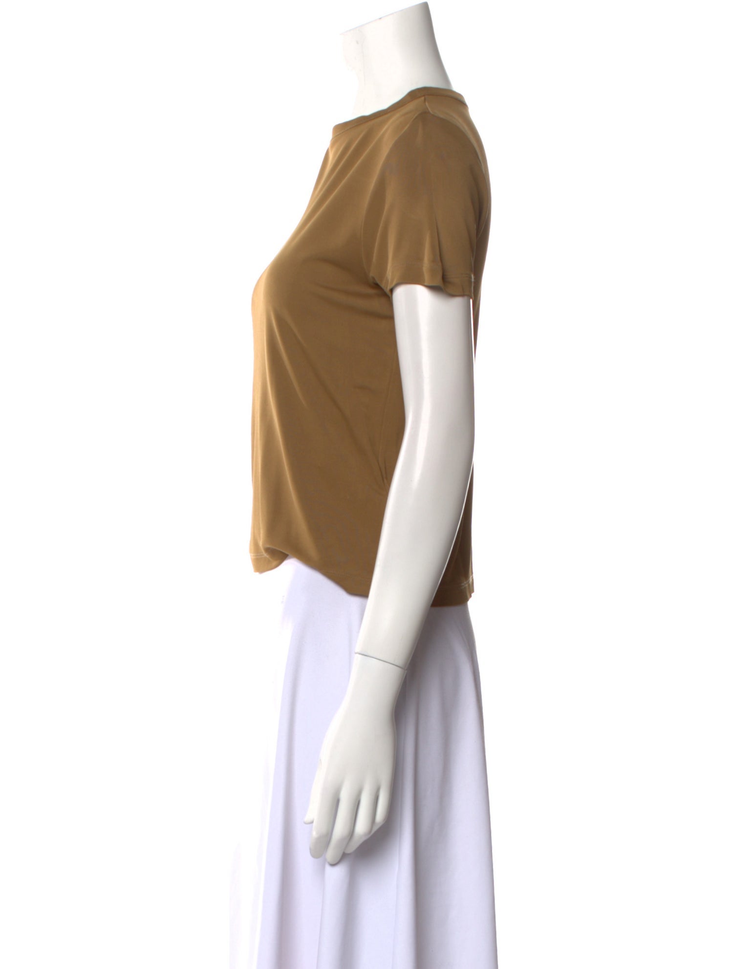 Khaite Bateau Neckline Short Sleeve Top