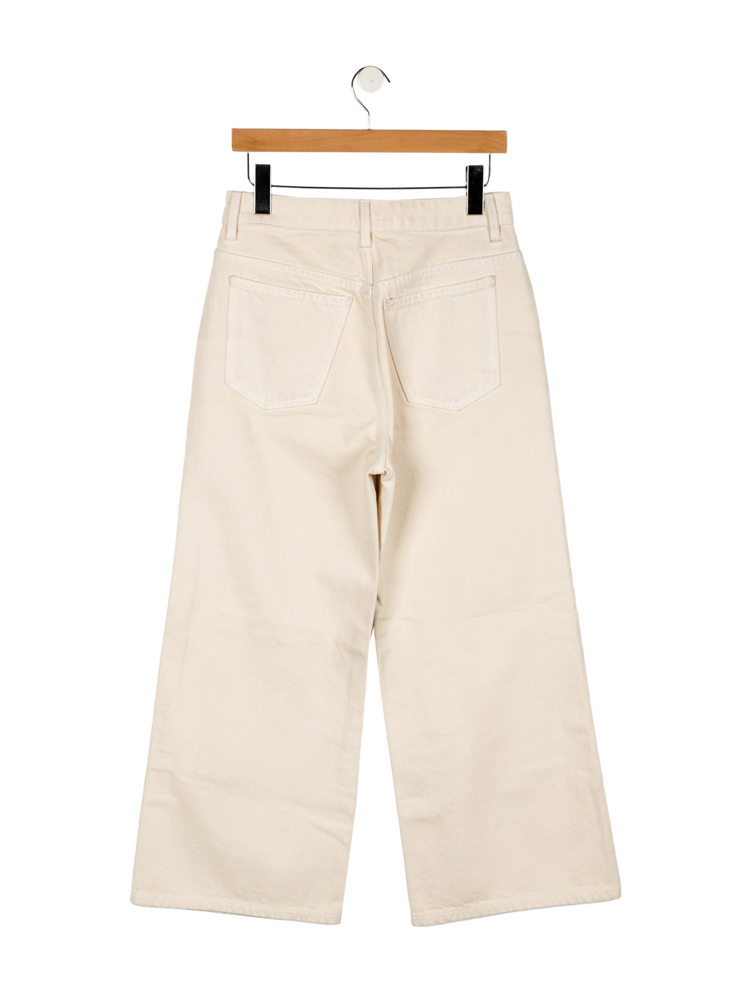 Khaite High-Rise Wide Leg Jeans