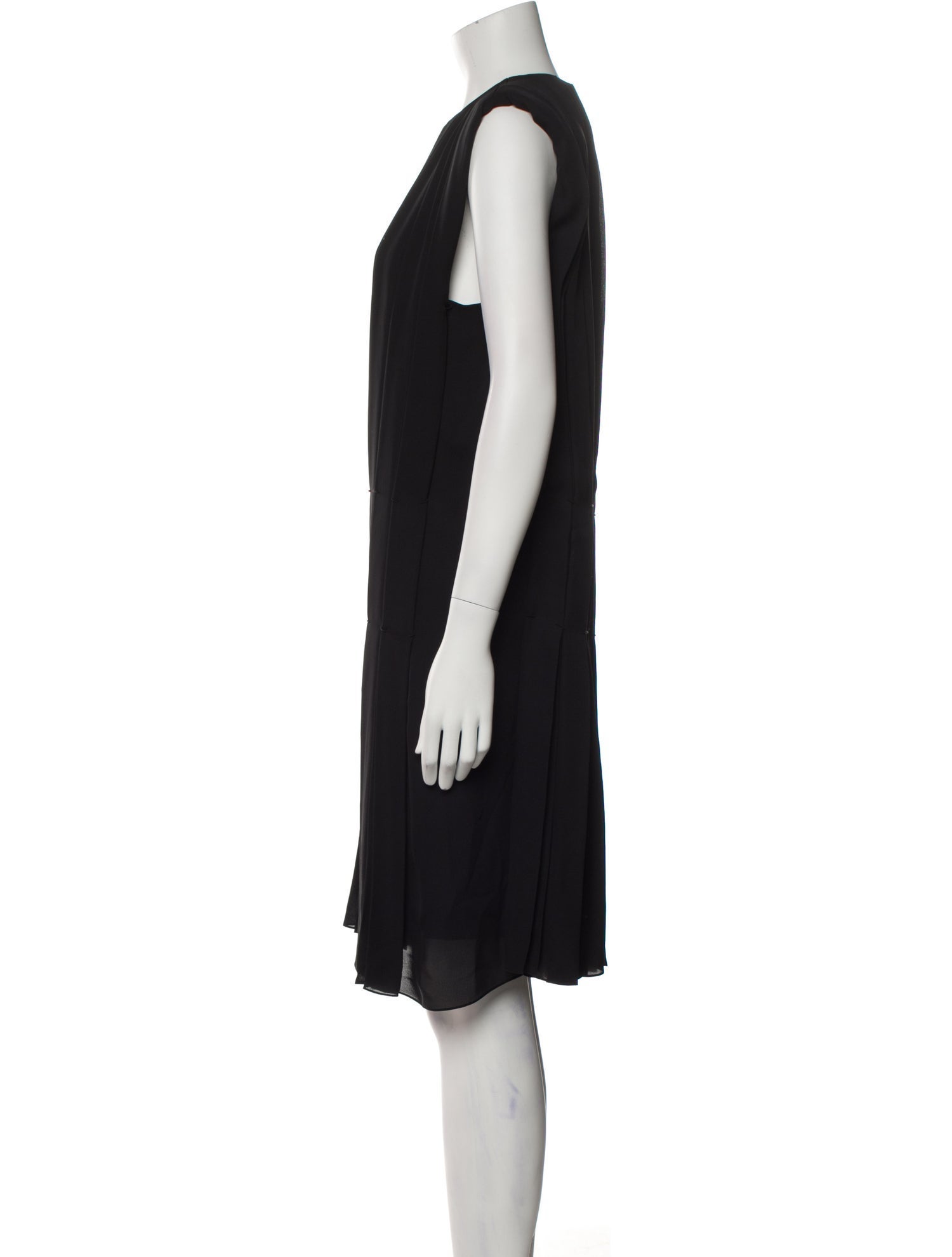 Khaite Silk Knee-Length Dress