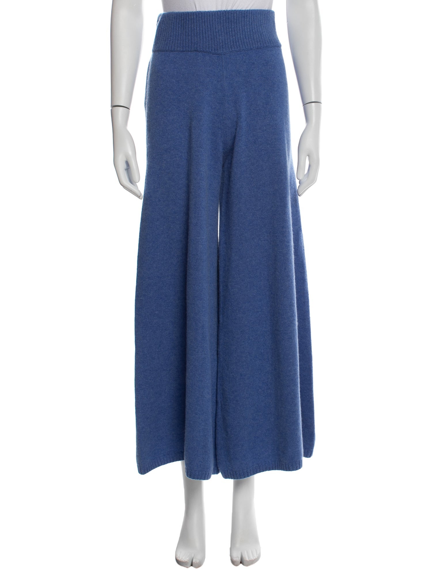 Khaite Cashmere Wide Leg Pants