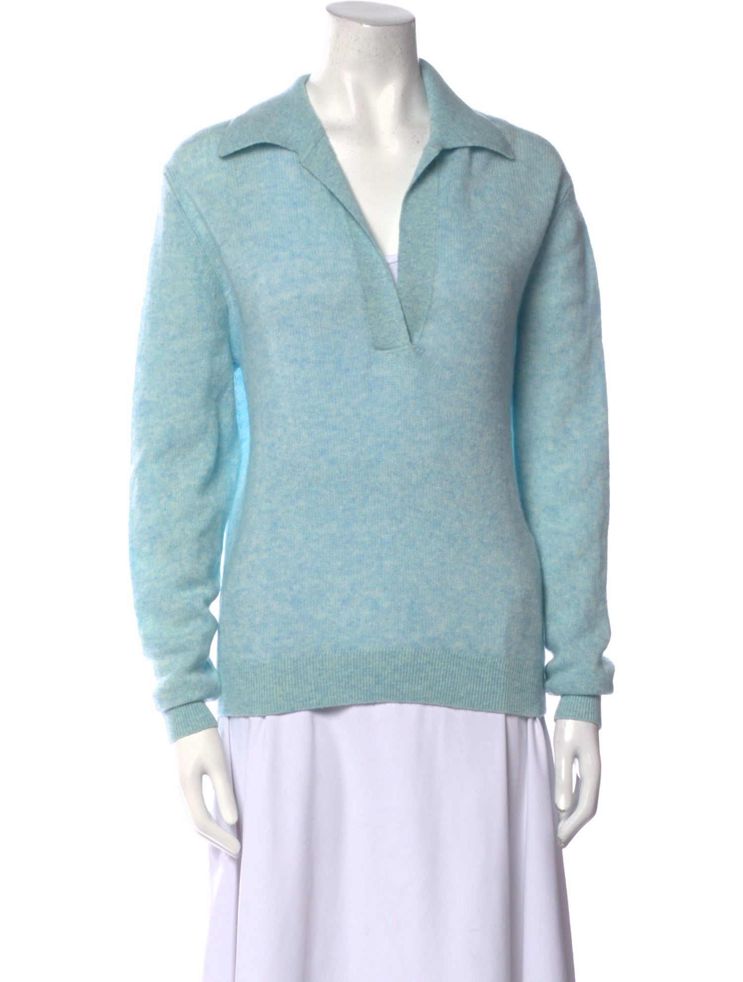 Khaite Cashmere V-Neck Sweater