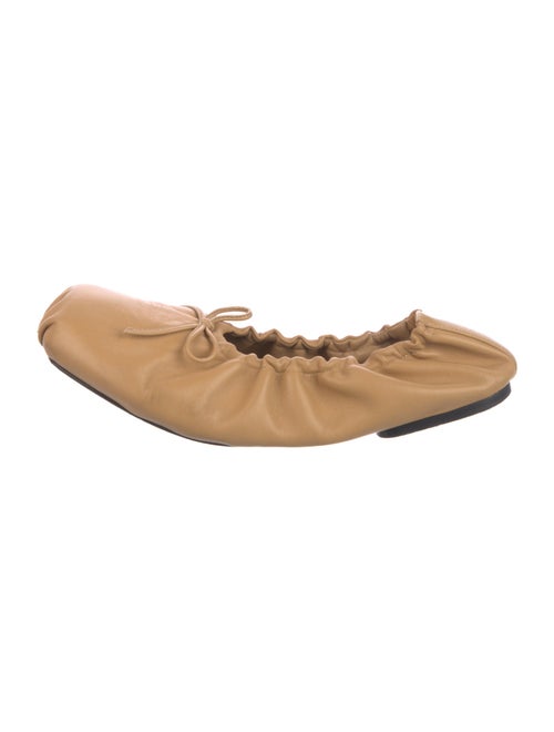 Khaite Leather Ballet Flats