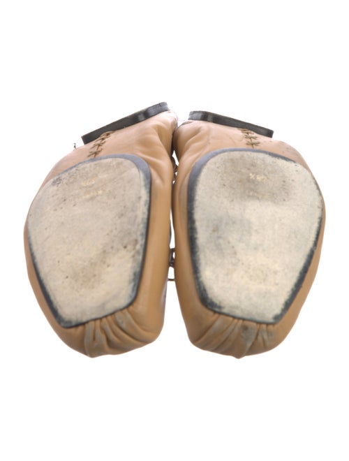Khaite Leather Ballet Flats