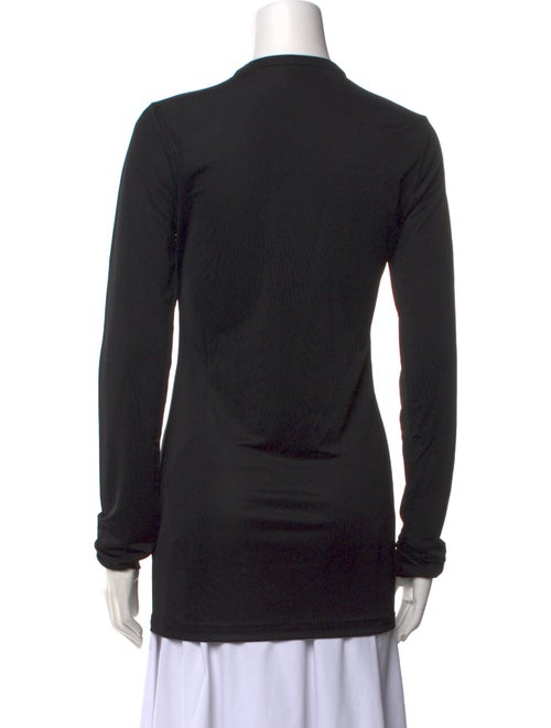 Khaite Mock Neck Long Sleeve Top