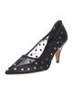 Khaite Mesh Crystal Embellishments Pumps