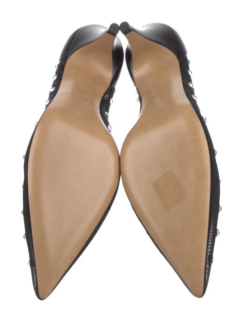 Khaite Mesh Crystal Embellishments Pumps