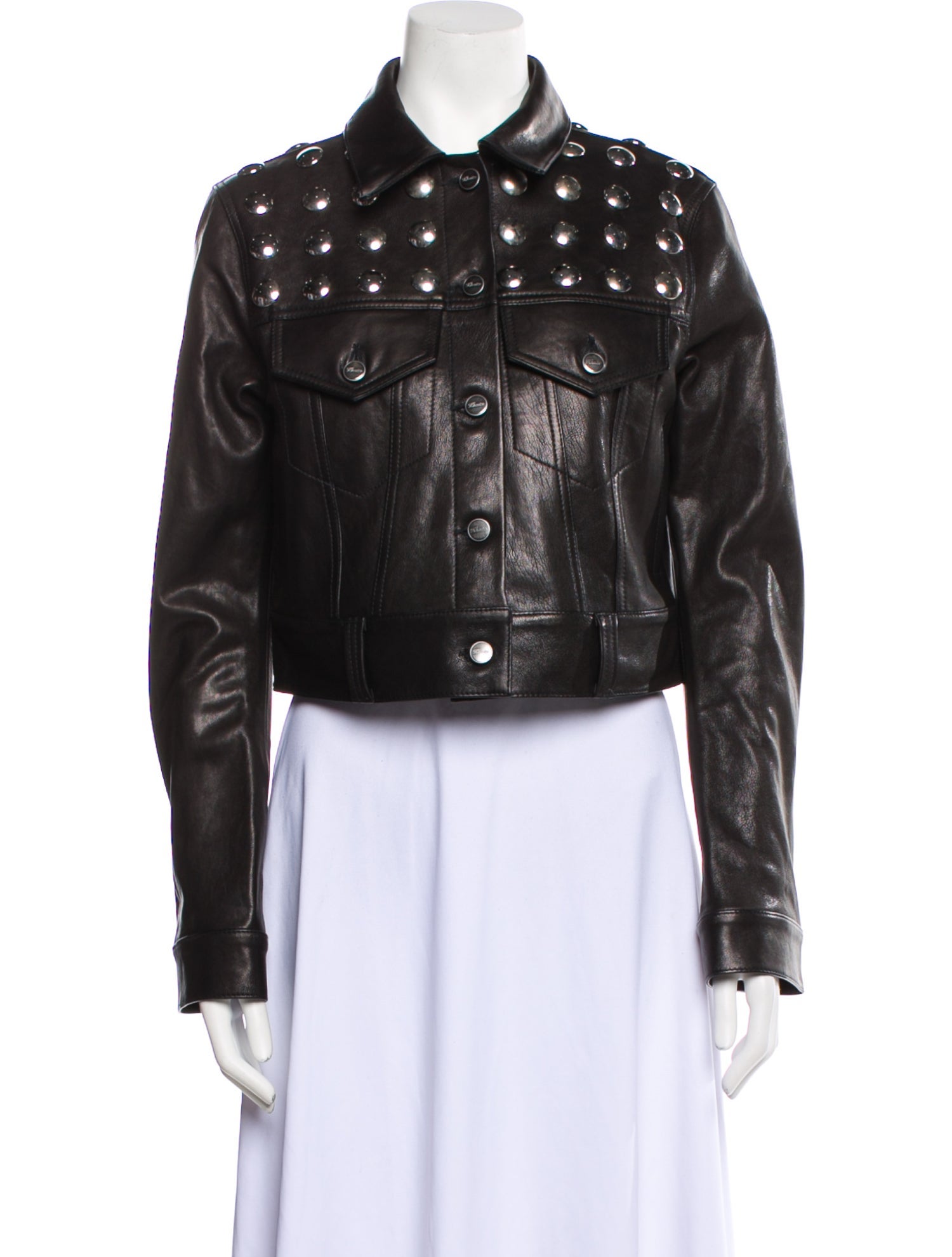 Khaite Lambskin Biker Jacket