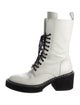 Khaite Leather Combat Boots