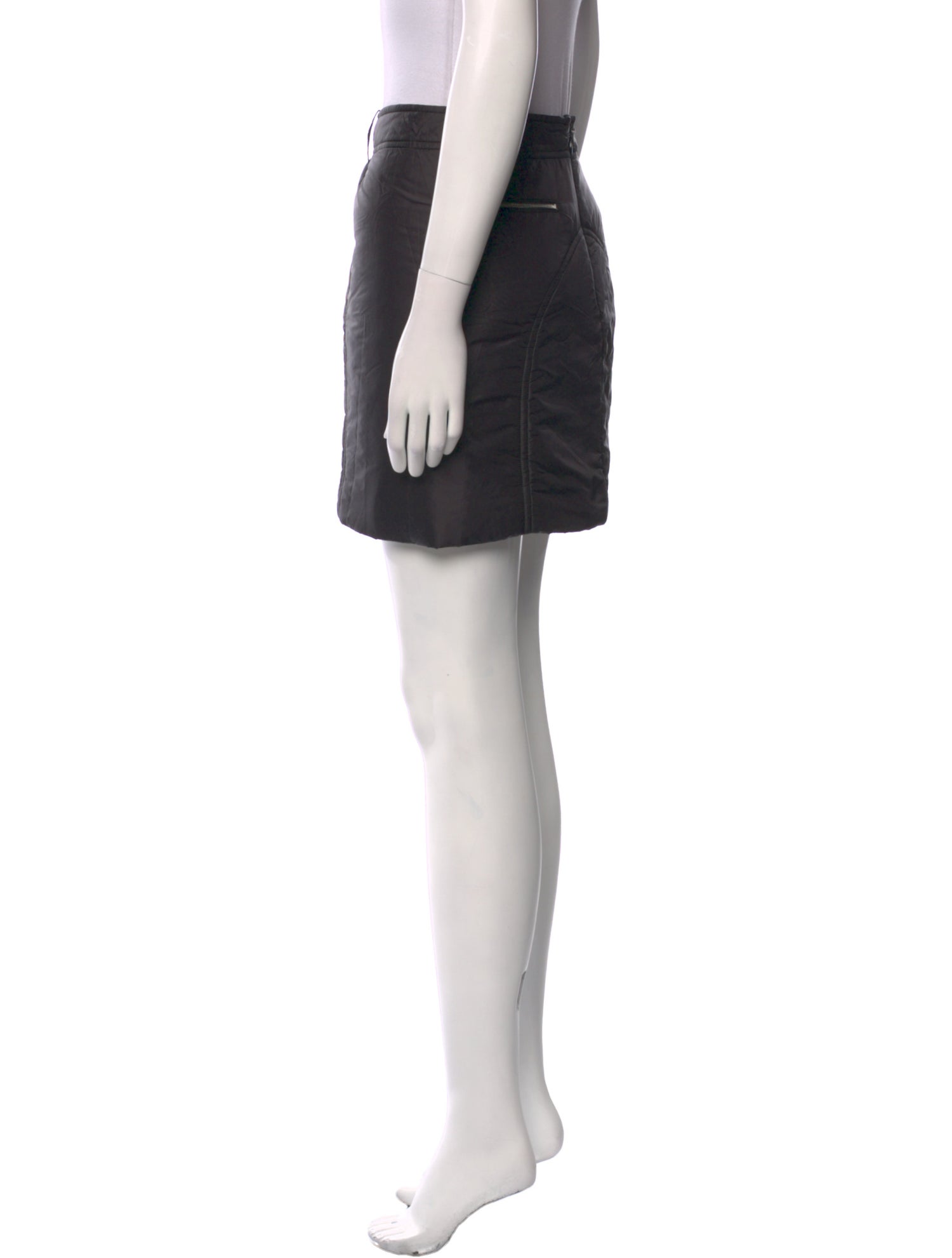 Khaite Nylon Mini Skirt