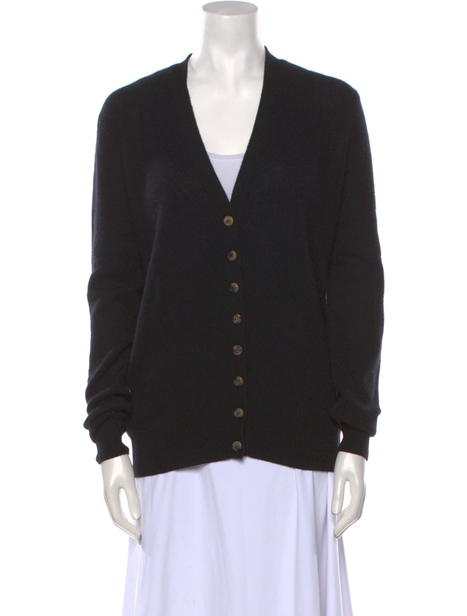 Khaite Cashmere V-Neck Sweater