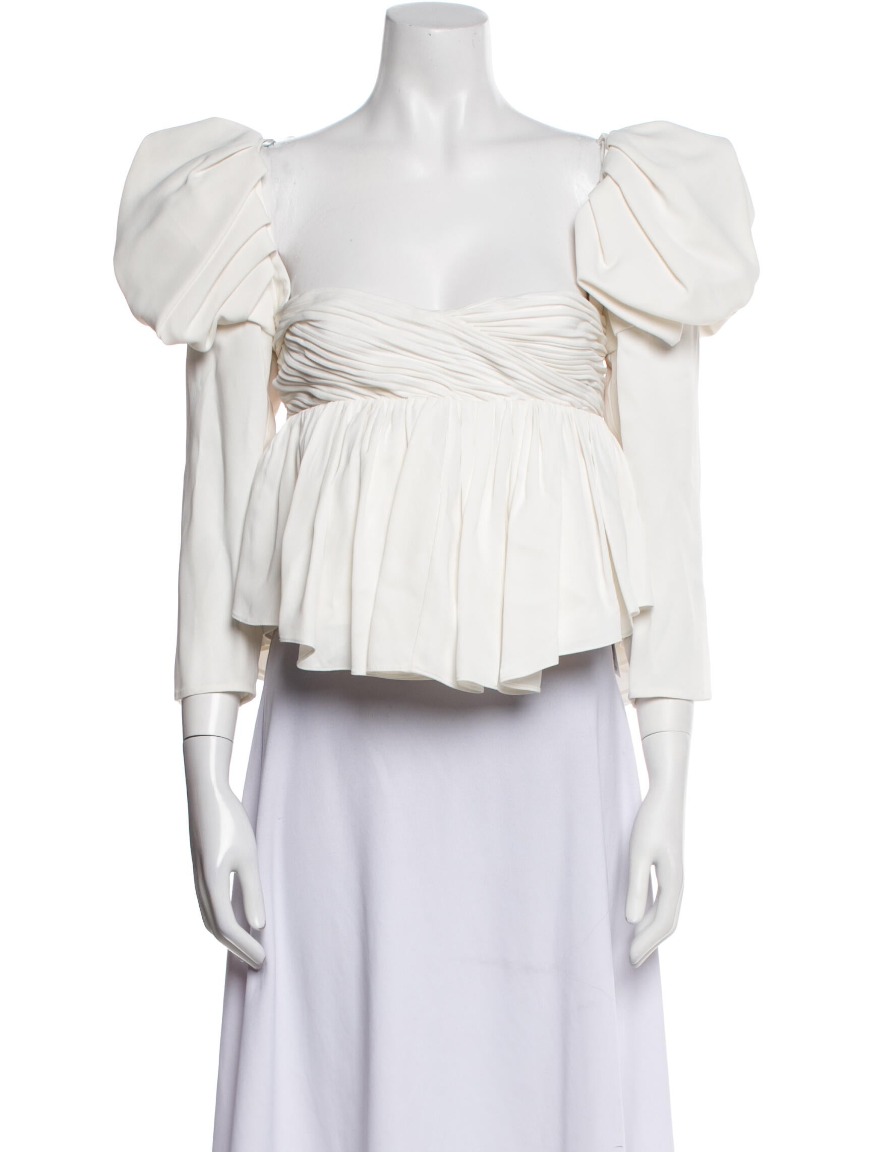 Khaite Cashgora Square Neckline Crop Top