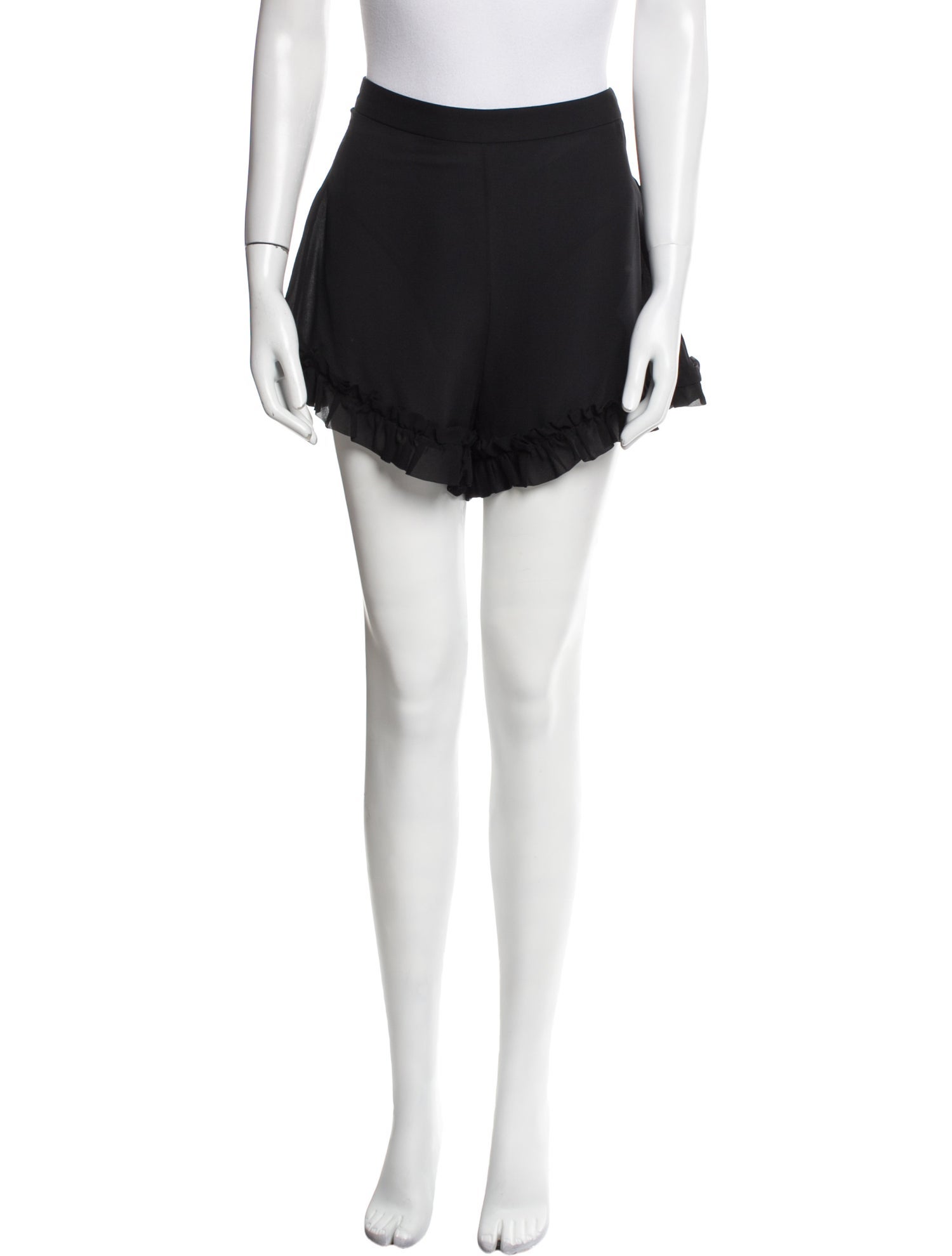 Khaite Silk Mini Shorts